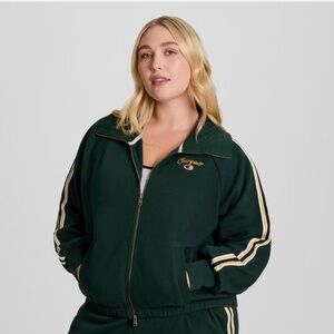 Champion Women's Game Day Full Zip Mock Neck Top XL